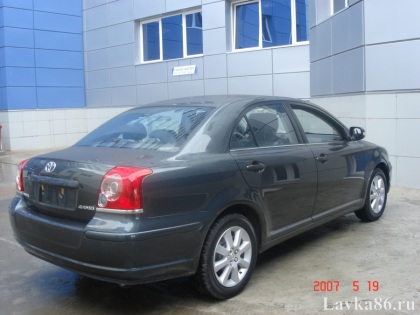 ������� Toyota  Avensis 2007 �., ��������